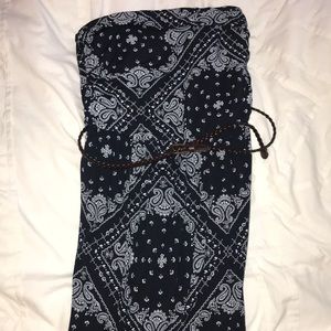 Strapless maxi dress!